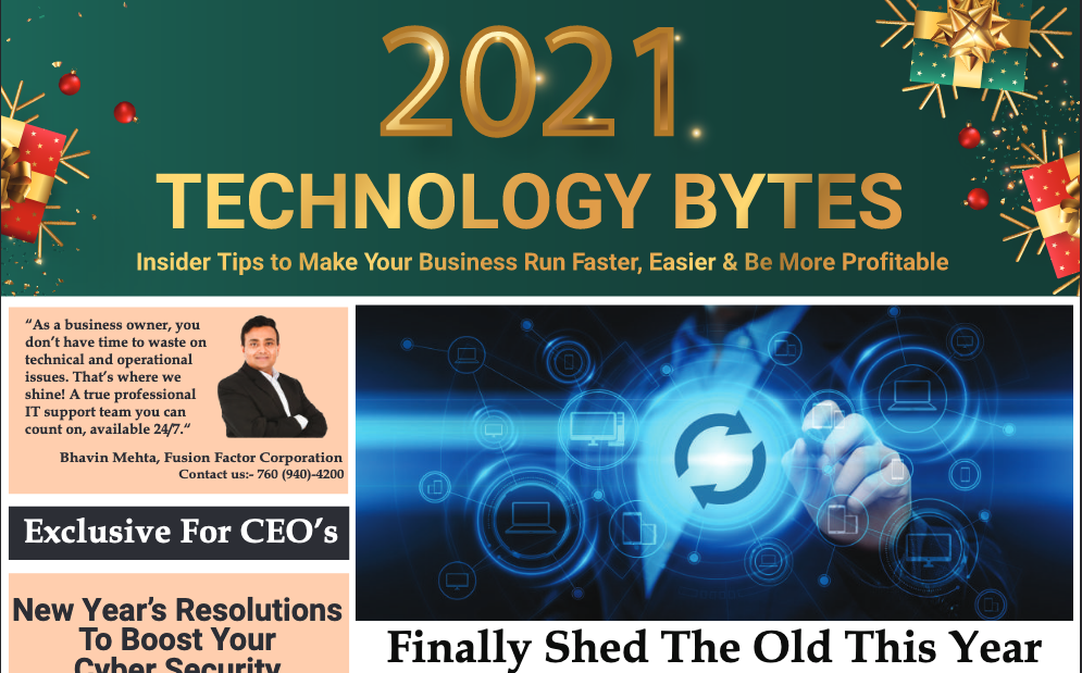 Newsletter – January 2021